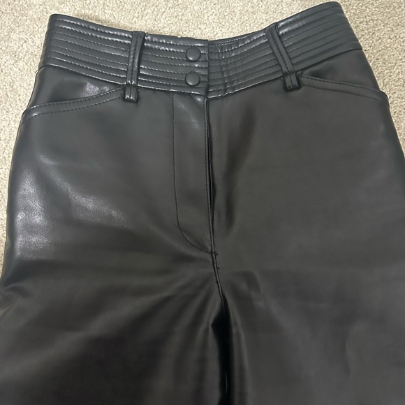 Aritzia Faux Leather Funk Pant - Picture 6 of 7